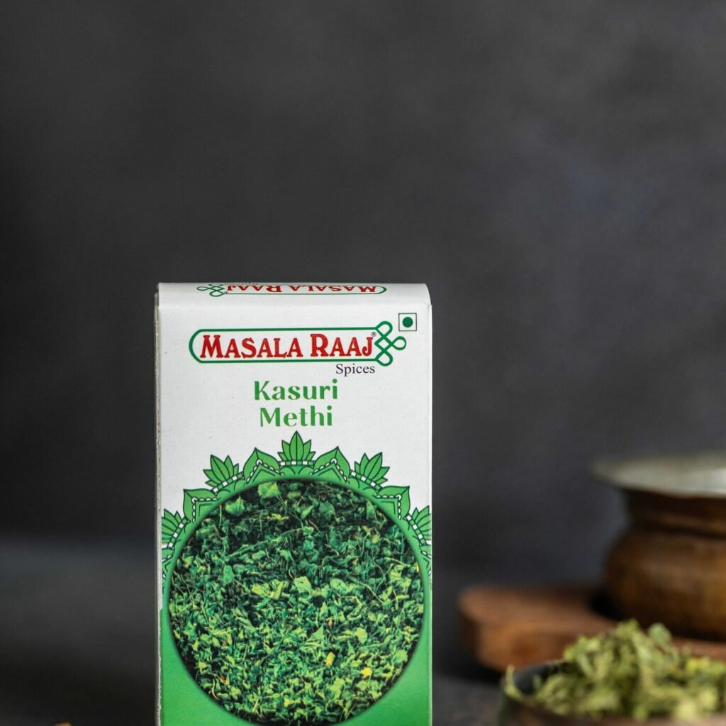Kasuri Methi in use, Masala Raaj kitchen