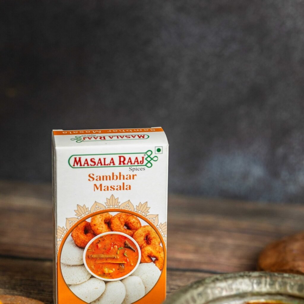 Sambhar Masala in use, Masala Raaj kitchen