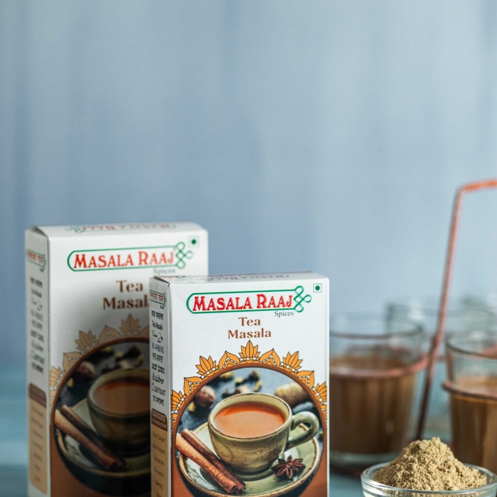 Tea Masala in use, Masala Raaj kitchen