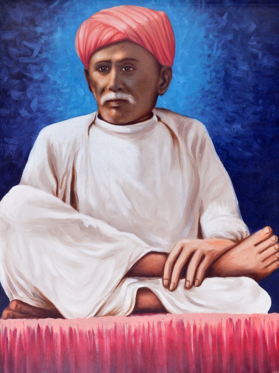 Painted portrait of Ramratan ji