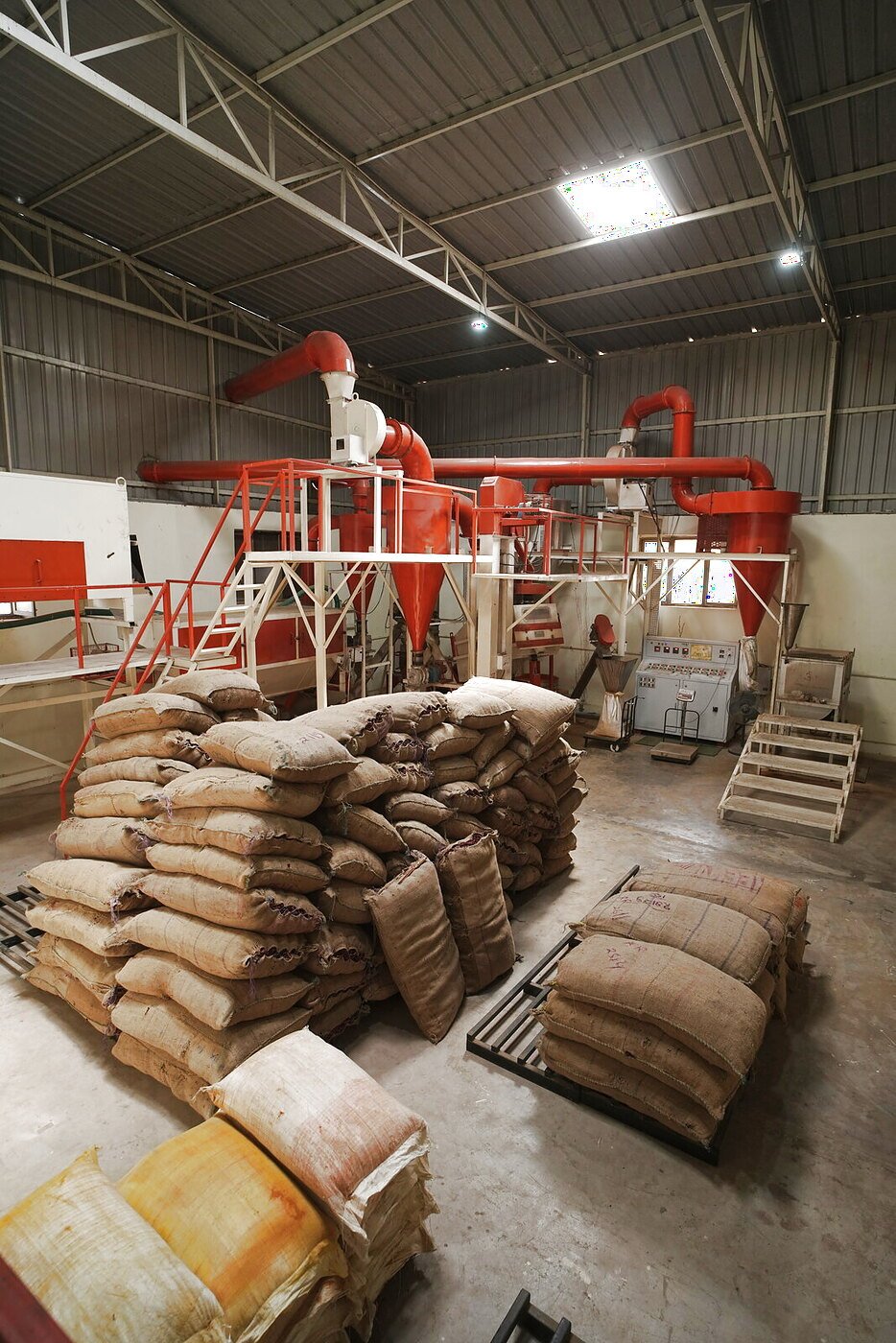 Raw Material Intake, Masala Raaj, Nagaur